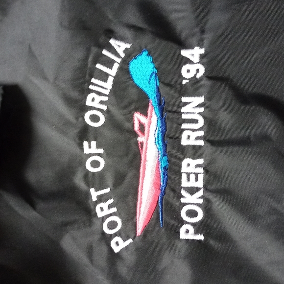 Vintage Port of Orillia Poker Run 94’ Light Jacket - Picture 5 of 6
